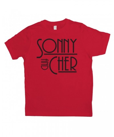 Sonny & Cher Kids T-Shirt | Mod TV Show Logo Kids Shirt $10.34 Kids