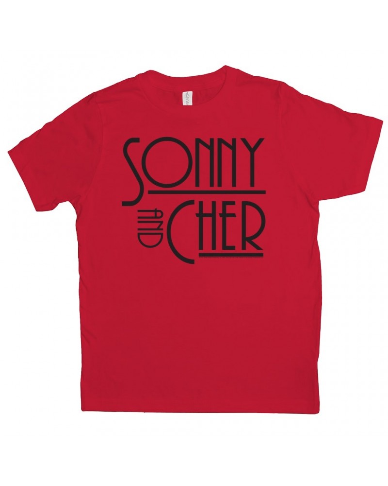 Sonny & Cher Kids T-Shirt | Mod TV Show Logo Kids Shirt $10.34 Kids