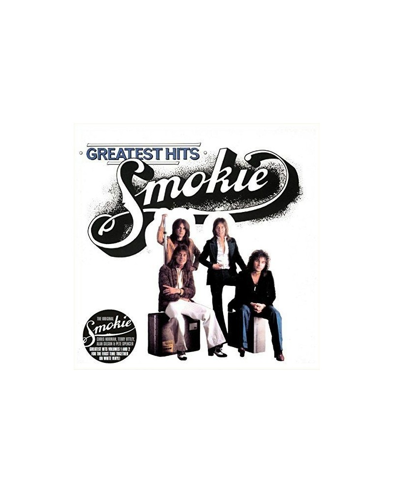 Smokie GREATEST HITS (BRIGHT WHITE EDITION) Vinyl Record $22.88 Vinyl