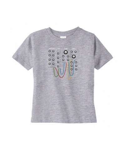 Music Life Toddler T-shirt | Modular Synth Chest Panel Toddler Tee $11.02 Shirts