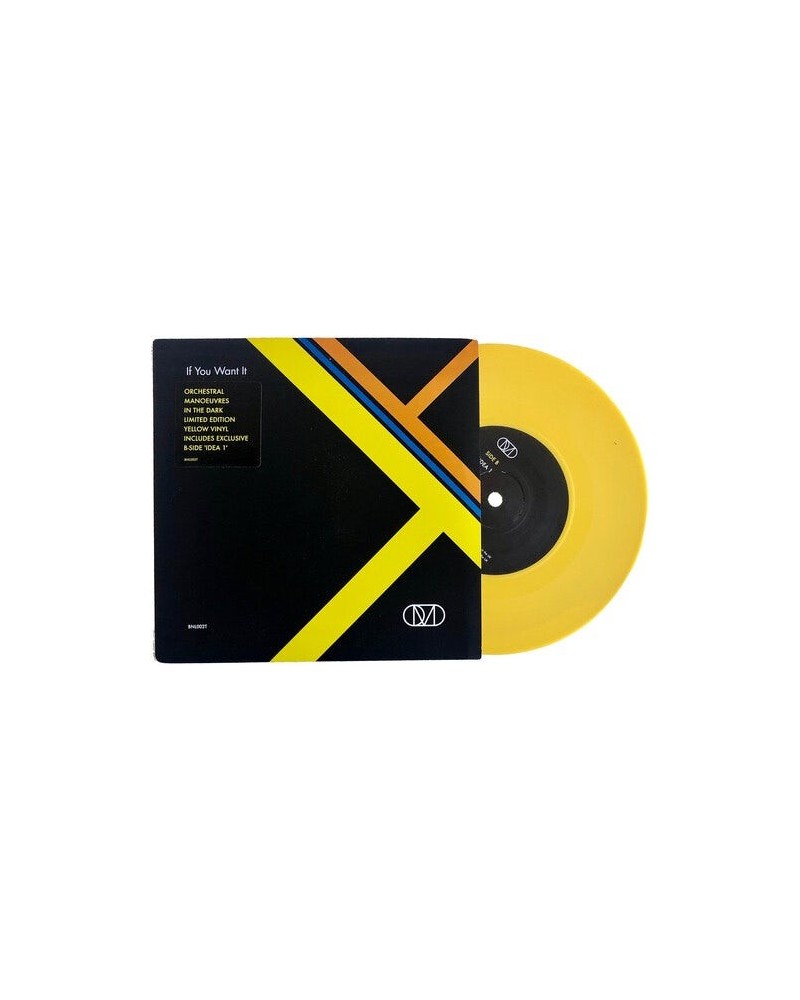 Orchestral Manoeuvres In The Dark If You Want It/Idea 1 Vinyl Record $7.21 Vinyl