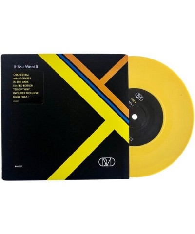 Orchestral Manoeuvres In The Dark If You Want It/Idea 1 Vinyl Record $7.21 Vinyl