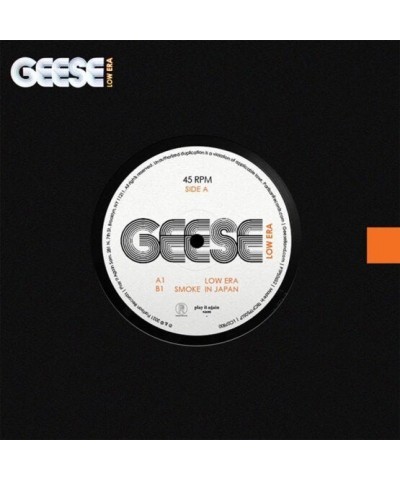 Geese LOW ERA / SMOKE IN JAPAN Vinyl Record $13.72 Vinyl