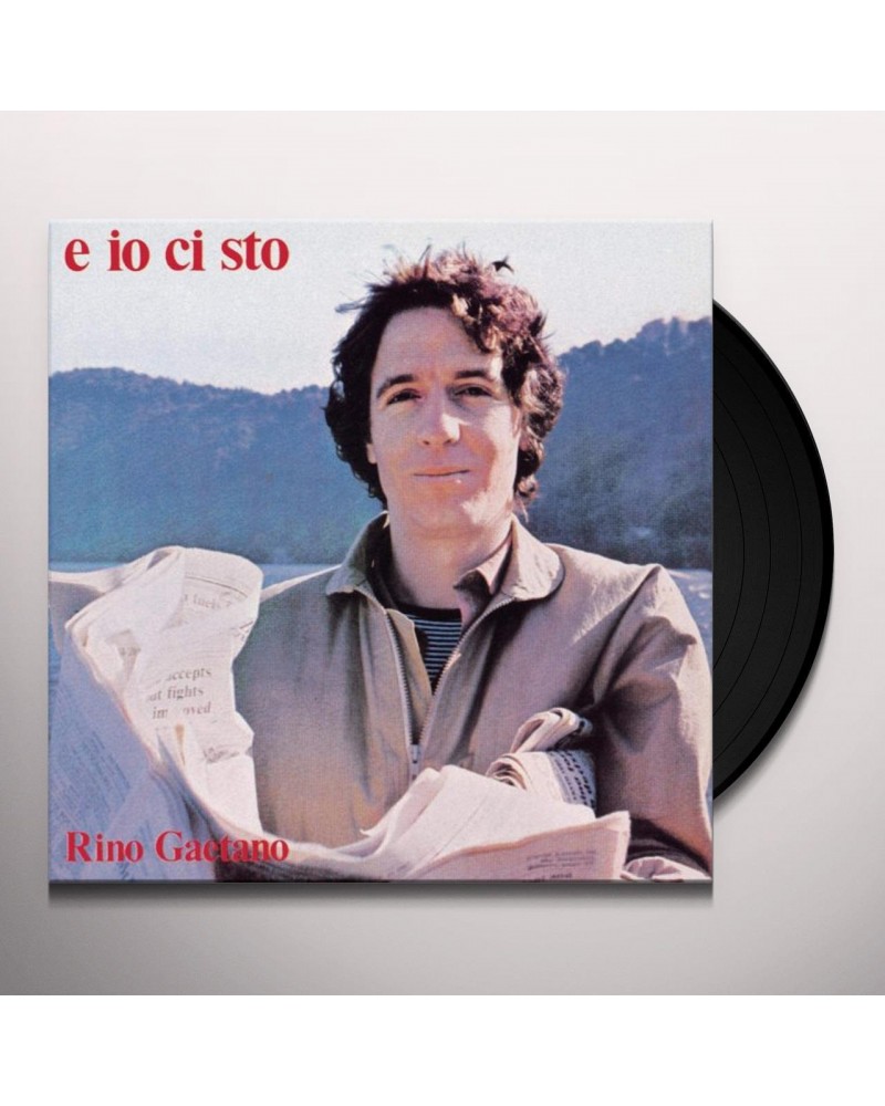 Rino Gaetano E Io Ci Sto Vinyl Record $6.60 Vinyl