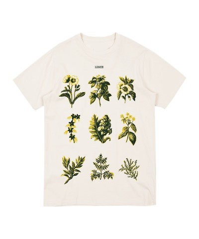 Lissie FLORAL WHITE TEE $6.29 Shirts