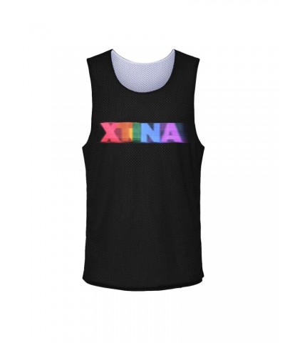 Christina Aguilera Rainbow Mesh Tank $10.57 Shirts