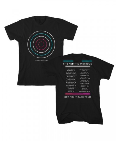 Fitz and The Tantrums Neon Target Tour T-Shirt $16.37 Shirts