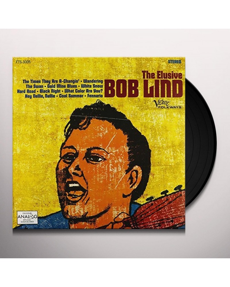 Bob Lind ELUSIVE BOB LIND Vinyl Record $7.40 Vinyl