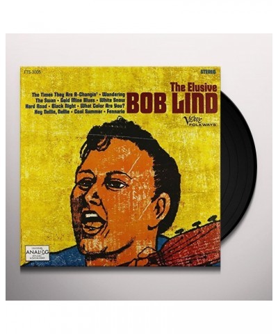Bob Lind ELUSIVE BOB LIND Vinyl Record $7.40 Vinyl