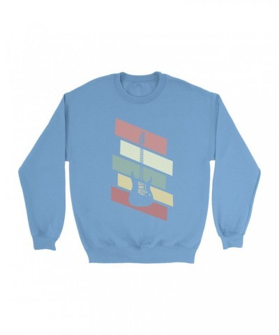 Music Life Colorful Sweatshirt | Guitar Geometry Sweatshirt $9.35 Sweatshirts